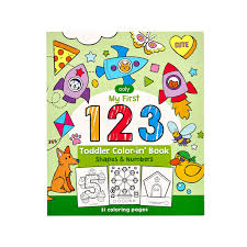 We've got worksheets for tracing numbers, counting practice, number recognition, number patterns, color by number and much, much more! 123 Shapes Numbers Toddler Coloring Book Ooly