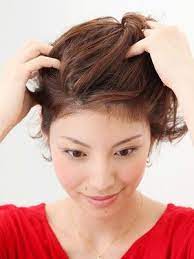 ショートヘア 額見せで簡単リーゼント風前髪アレンジ リーゼント ショートヘア 前髪