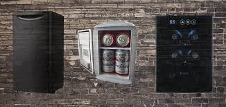 Miroco beverage refrigerator cooler beer fridge, drink fridge with 3 layer glass door, removable shelves, touch control, digital temperature display, led light for home kitchen bar office, 3.2cu.ft. The Best Man Cave Fridges Man Cave Insider