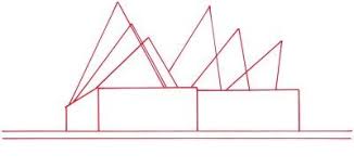 How To Draw The Sydney Opera House In 5 Steps Easy Drawings Drawings Step By Step Drawing