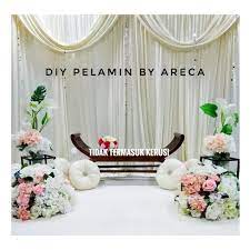 Tak ingat dari mna source sebab terlampau banyak tempat yang di google. Diy Pelamin Tunang Simple Cantik Diy Wedding Backdrop Diy Pelamin Diy Wedding