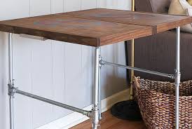 Inspired by the classic george nelson design, the clean lines and striking geometry, of this coffee table will lend iconic midcentury modern style to any living space. Diy Industrial Folding Table Home Made By Carmona