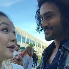 Lucio runs into Overwatch Characters.