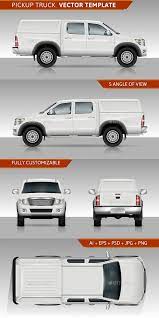 Pickup Truck Vector Template Pickup Trucks Trucks Chevy Trucks Older