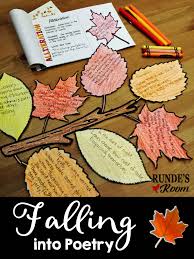 Poetry Writing Falling Into Poetry Fall Writing Classroom Writing Poetry Crafts