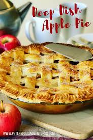 This Deep Dish Apple Pie Is A Family Favorite An American Classic Pie Recipe With Fresh Apples Brown Sugar Classic Apple Pie Recipe Apple Pie Recipes Recipes