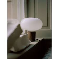 There are no tools needed. Karl Johan Table Lamp Smoked Oak New Works