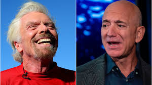 In the 1970s he founded the virgin group. Richard Branson To Beat Jeff Bezos To Space But Blue Origin Ceo Suggests It Won T Count