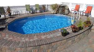 Yes, pool steps can be added to any inground swimming pool. Best Semi Inground Pools Cost Longevity Depth Brands