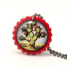 Bbr El Nopal Mexican Loteria Card Necklace Loteria el nopal te invita cada tarde de los jueves y domingos a pasar un rato agradable. bbr el nopal mexican loteria card necklace