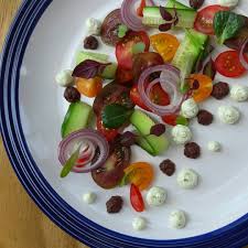 New Take On Greek Salad Greek Salad Food Greek Salad Recipes
