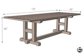 H Leg Dining Table Rogue Engineer Dining Table Legs Diy Dining Table Wood Table Diy