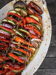 This summer vegetable tian is the perfect easy side to showcase the medley of delicious tian is the word for both the pottery casserole in which this dish is cooked and the dish itself. Cook The Book Fridays Summer Vegetable Tian From Everyday Dorie Eat Live Travel Write