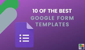 It's the ultimate friendship test! The 10 Best Google Forms Templates