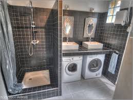 Idee Salle De Bain Avec Lave Linge En 2020 Linge Dans La Salle De Bain Idee Salle De Bain Lave Linge Salle De Bain