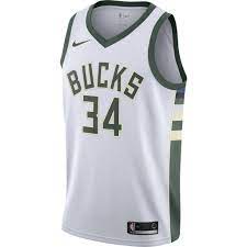 Size 54, brand new with tags, all letters and numbers are sewn on the jersey. Nike Milwaukee Bucks Giannis Antetokounmpo Association Swingman Jersey White 864429 100 Moda3 Moda3