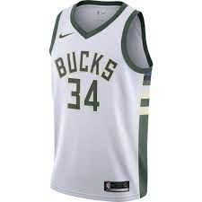 Milwaukee bucks eric bledsoe city nike youth jersey youth size (10/12) medium. Nike Milwaukee Bucks Giannis Antetokounmpo Association Swingman Jersey White 864429 100 Moda3 Moda3