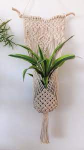 Macrame Plant Wall Hanging Boho Decor Plant Hanger Boho Planter Modern Macrame Wall Art Wall Tapestry Macrame Plant Macrame Plant Hanger Macrame Plant Hangers