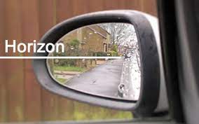 Adjust the driver's side view mirror so only a sliver of your car's side is visible from this position. Mirror Adjustment And Setting The Mirrors