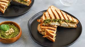 A healthy sandwich is good and convenient, but too often what we layer on them isn't that nutritious. Grilled Chicken Panini Sandwich With Pesto Recipe