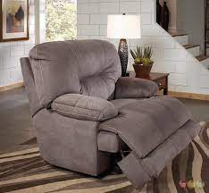 Electric lift chair recliner 300 lb heavy duty,julyofx infinite position lift recliner chair faux leather brown lifts you up with 2 button remote stand up lift chair w/storage home theater chair. Noble Slate Gray Lay Flat Cuddler Recliner Oversized Reclining Chair