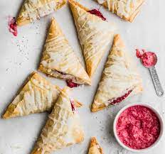 Repeat three times, finishing with spray and sugar. Athens Foods Raspberry Turnovers With Phyllo Dough Athens Foods