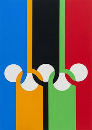 O T Olympische Ringe By Max Bill Art Decoratif Art Applique Bauhaus