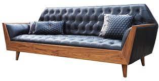 Excellent condition simon horn, london designed and manufactured wood framed classical style sofa with fitted cushions. Yukta A Three Seated Wooden Sofa Teak Wood Modern Furniture For Commercial Residential Home Office Living Room Wooden Sofa Sofa Small Living Room Design