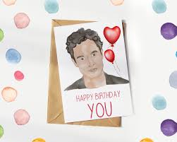You Netflix Birthday Card Happy Birthday You Penn Badgley Etsy Greeting Card Collection Birthday Cards Birthday Card Design