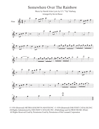 Somewhere Over The Rainbow Easy Key Of C Flute By Judy Garland Digital Sheet Music For Flute Download Sheet Music Digital Sheet Music Cello Sheet Music