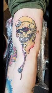 The artist i got was very nice and willing to work with my ideas. Dr Octagon Skull By Chris At Legacy Arts Tattoo 2 Dallas Tx Tattoo Lover Family