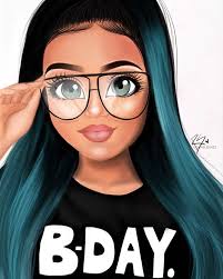 New pixel art coloring 66%. 24 Long Hair Cute Girl Drawing With Color