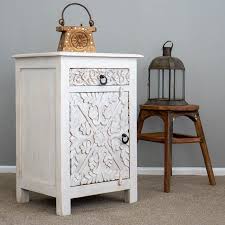 Maybe you would like to learn more about one of these? Mahika Bedside Table All White Furniture Lighting Decor