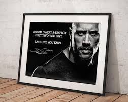 Dwayne Johnson Poster, Fan Poster, Black and White Wall Art, Vintage Wall  Art, Photograph Prints, Home Decor, Young Room Decor, Gift Poster
