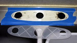 kitchen sink faucet deck sealing  the