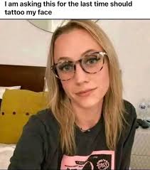 I am asking this for the last time should tattoo my face RID оноцЯ T .  мибнТ bun PM MM COBEB