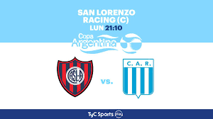 Browse now all racing club vs san lorenzo de almagro betting odds and join smartbets and customize your account to get the most out of it. Tyc Sports Play Ø¯Ø± ØªÙˆÛŒÛŒØªØ± Copaargentinaentycsports Vuelve La Copa Argentina Y Vos No Te La Podes Perder El Lunes 16 7 A Las 21 10hs Mira En Vivo Y Hd San Lorenzo Vs Racing
