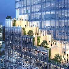 Big Hit The Headlines This Week After Bjarke Ingels Company Unveiled Its Much Discussed Design For A Skysc Green Architecture Architecture Architecture Design