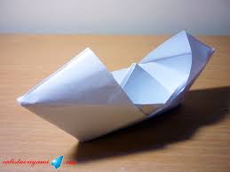 Cara buat kapal boat / perahu motor. Cara Membuat Perahu Kertas Bertudung Origami Perahu Kertas