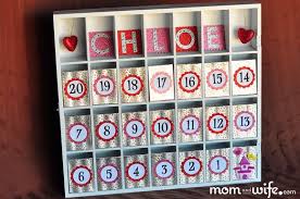 Diy Countdown Calendar Mom Wife Diy Calendar Countdown Calendar Diy Advent Calendar
