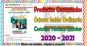 Solo aparece libro de sep. Productos Contestados De La Octava Sesion Ordinaria Del Consejo Tecnico Escolar De Preescolar Primaria Y Secundaria Del Ciclo Escolar 2020 2021 Material Educativo