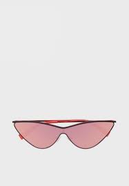 Le Specs X Adam Selman The Fugitive Sunglasses Black Red Good As Gold