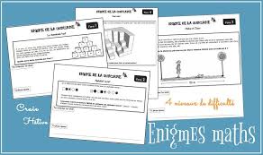Les Enigmes Pour Placer Les Eleves En Situation De Recherche Avec Images Enigme Maths Mathematiques College Enigme Mathematique
