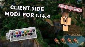 Some mods have different versions and ensure compatibility with multiple modloaders. 6 Client Side Mods You Need To Install Minecraft 1 14 4 2019 Youtube
