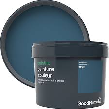 Peinture Cuisine Goodhome Bleu Antibes Mat 2 5l Castorama