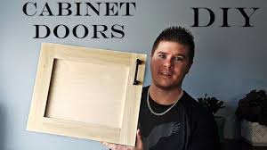 Most people opt for 1/2 inch. Diy Cabinet Doors Super Simple Measure And Build Youtube