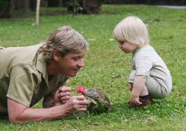 Steve irwin's 'hot niece' rebecca lobie shares a candid moment with fans as influencer reveals her anxiety gets so bad she doesn't want to get out of bed. Steve Irwin With His Son Robert Aww