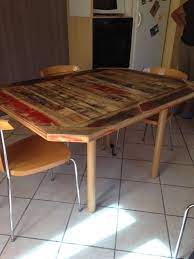la table en bois recycle de sylvie et jean marc plateaux de tables en bois recycle sur mesure table bois table de restaurant bois recycle