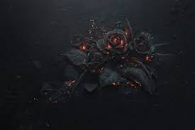 Maybe you would like to learn more about one of these? Black Rose Illustration Rose Ash Burning Black Abstract Dark Flowers Hd Wallpaper Wallpaperbetter
