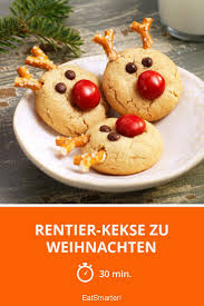 Rentier Kekse Zu Weihnachten Rezept Kekse Weihnachten Einfacher Nachtisch Kekse